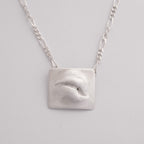 Portal Lips Necklace - 925 Sterling Silver Pendant | Mental Labyrinths Collection