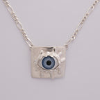 Portal eye necklace - 925 Sterling Silver Pendant | Mental Labyrinths Collection